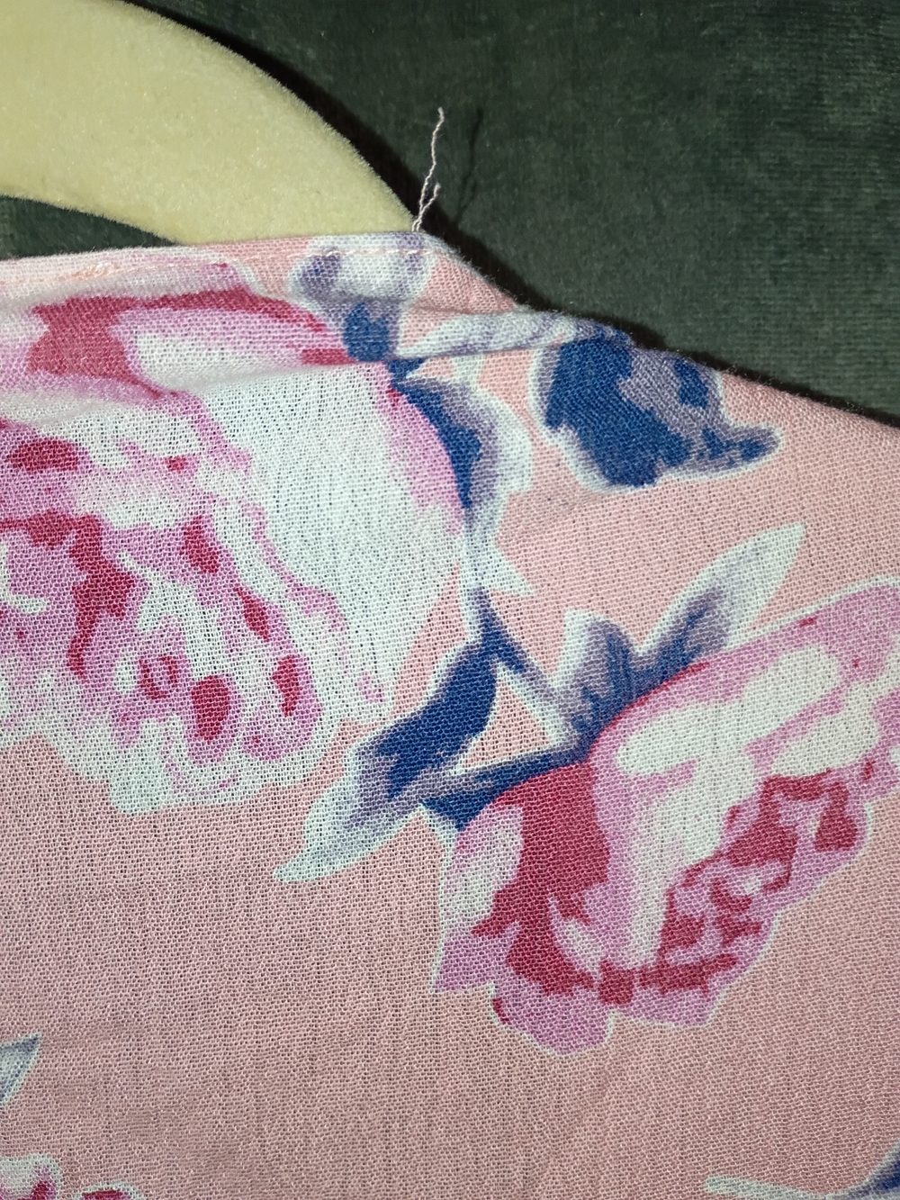 Umgee Pink Floral Fringe Boho Kimono Size XL/1X - Picture 5 of 9